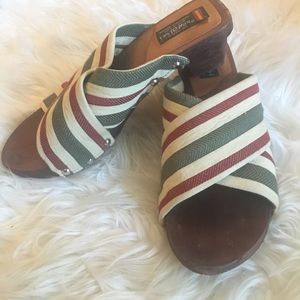 Vintage Spanish Clogs